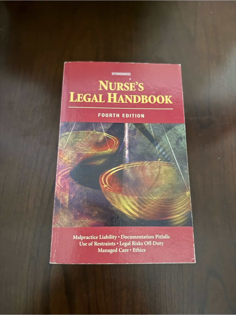 Nurse's Legal Handbook - Red Cover
